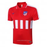 Maglia Polo Atletico Madrid 2020 2021 Rosso