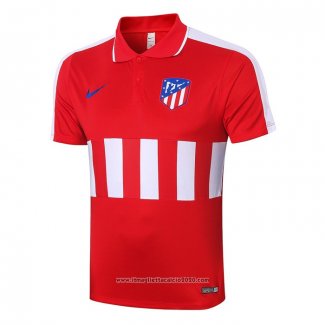 Maglia Polo Atletico Madrid 2020 2021 Rosso