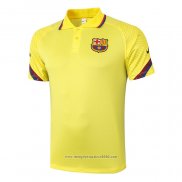 Maglia Polo FC Barcellona 2020 2021 Giallo