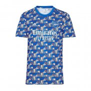 Maglia Prematch Arsenal 2021 2022 Blu