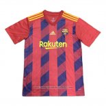 Maglia Prematch FC Barcellona 2020 Rosso