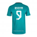 Maglia Real Madrid Giocatore Benzema Terza 2021 2022