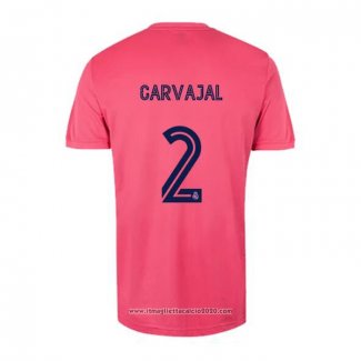 Maglia Real Madrid Giocatore Carvajal Away 2020 2021