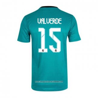 Maglia Real Madrid Giocatore Valverde Terza 2021 2022