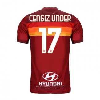 Maglia Roma Giocatore Cengiz Under Home 2020 2021