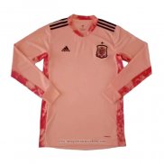 Maglia Spagna Home Portiere Manica Lunga 2020