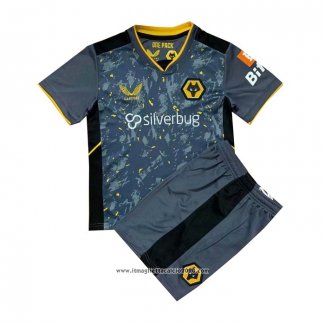 Maglia Wolves Away Bambino 2021 2022