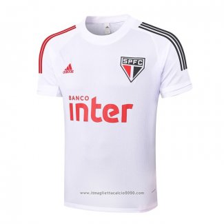 Maglia Allenamento Sao Paulo 2020 2021 Bianco