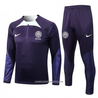 Tuta da Track Felpa Inter 2022 2023 Purpura