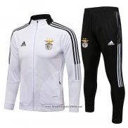 Tuta da Track Giacca Benfica 2021 2022 Bianco