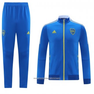 Tuta da Track Giacca Boca Juniors 2021 2022 Blu