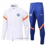 Tuta da Track Giacca Chelsea 2021 2022 Bianco