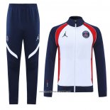 Tuta da Track Giacca Paris Saint-Germain Jordan 2021 2022 Bianco