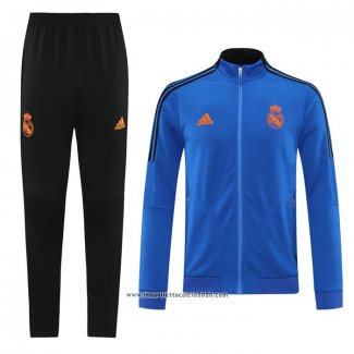 Tuta da Track Giacca Real Madrid 2021 2022 Blu