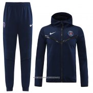 Tuta da Track con Capucha Paris Saint-Germain 2022 2023 Blu