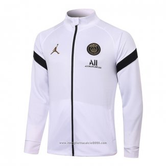 Giacca Paris Saint-Germain Jordan 2020 2021 Bianco