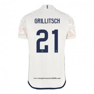 Maglia Ajax Giocatore Grillitsch Home 2023 2024