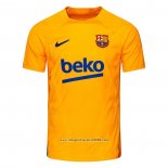 Maglia Allenamento FC Barcellona 2021 2022 Arancione