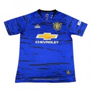 Maglia Allenamento Manchester United 2020 2021 Blu