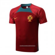 Maglia Allenamento Portogallo 2022 2023 Rosso