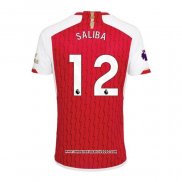 Maglia Arsenal Giocatore Saliba Home 2023 2024