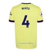 Maglia Arsenal Giocatore White Away 2021 2022