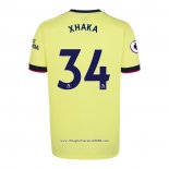 Maglia Arsenal Giocatore Xhaka Away 2021 2022