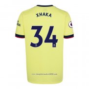 Maglia Arsenal Giocatore Xhaka Away 2021 2022