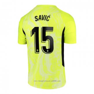 Maglia Atletico Madrid Giocatore Savic Terza 2020 2021