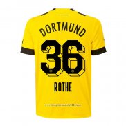 Maglia Borussia Dortmund Giocatore Rothe Home 2022 2023