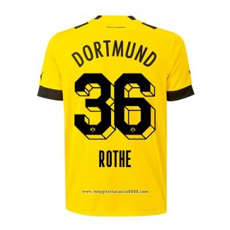 Maglia Borussia Dortmund Giocatore Rothe Home 2022 2023