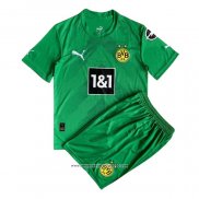 Maglia Borussia Dortmund Portiere Bambino 2022 2023 Verde