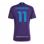 Maglia Charlotte FC Giocatore Swiderski Away 2023 2024