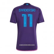 Maglia Charlotte FC Giocatore Swiderski Away 2023 2024