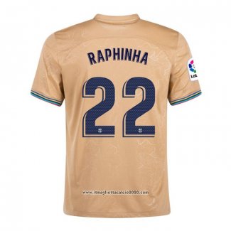 Maglia FC Barcellona Giocatore Raphinha Away 2022 2023