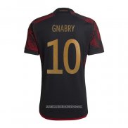 Maglia Germania Giocatore Gnabry Away 2022