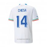 Maglia Italia Giocatore Chiesa Away 2022