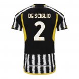 Maglia Juventus Giocatore Scihlio Home 2023 2024