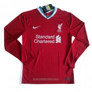 Maglia Liverpool Home Manica Lunga 2020 2021