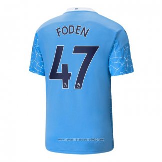 Maglia Manchester City Giocatore Foden Home 2020 2021