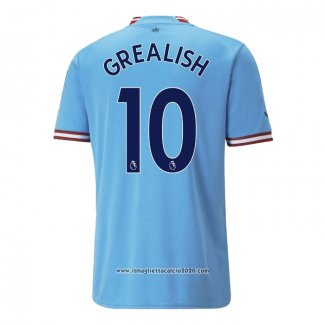 Maglia Manchester City Giocatore Grealish Home 2022 2023