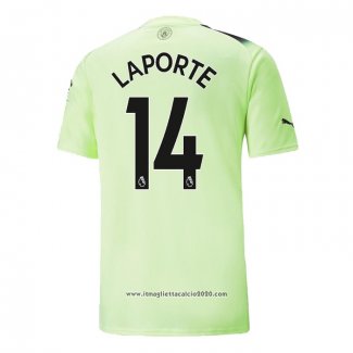 Maglia Manchester City Giocatore Laporte Terza 2022 2023