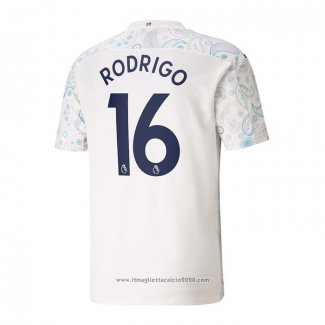 Maglia Manchester City Giocatore Rodrigo Terza 2020 2021