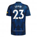 Maglia Manchester United Giocatore Shaw Terza 2021 2022
