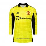 Maglia Manchester United Portiere Home Manica Lunga 2021 2022