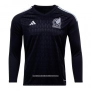 Maglia Messico Portiere Manica Lunga 2022 Nero