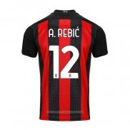 Maglia Milan Giocatore A.rebic Home 2020 2021