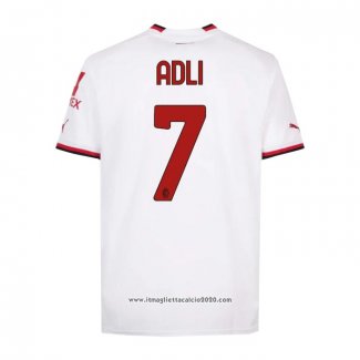 Maglia Milan Giocatore Adli Away 2022 2023