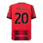 Maglia Milan Giocatore Kalulu Home 2023 2024