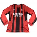 Maglia Milan Home Manica Lunga 2021 2022